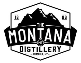 THE MONTANA DISTILLERY MT 1889 MISSOULA, MT trademark