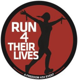 RUN 4 THEIR LIVES A FREEDOM 424 EVENT trademark