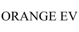 ORANGE EV trademark