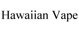 HAWAIIAN VAPE trademark