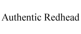 AUTHENTIC REDHEAD trademark