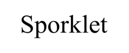 SPORKLET trademark