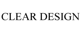 CLEAR DESIGN trademark