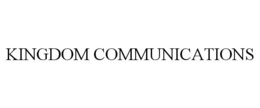 KINGDOM COMMUNICATIONS trademark