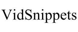 VIDSNIPPETS trademark