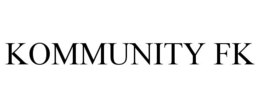 KOMMUNITY FK trademark