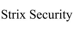 STRIX SECURITY trademark