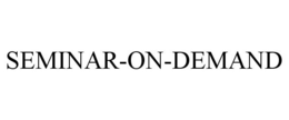 SEMINAR-ON-DEMAND trademark