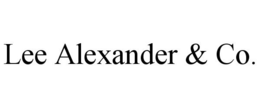 LEE ALEXANDER & CO. trademark