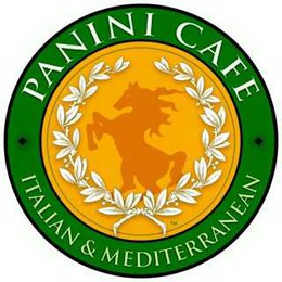 PANINI CAFE ITALIAN & MEDITERRANEAN trademark