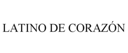 LATINO DE CORAZÓN trademark
