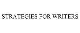 STRATEGIES FOR WRITERS trademark