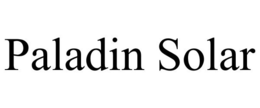 PALADIN SOLAR trademark