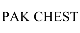 PAK CHEST trademark