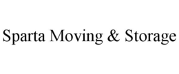 SPARTA MOVING & STORAGE trademark