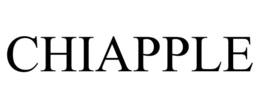 CHIAPPLE trademark