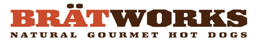 BRATWORKS NATURAL GOURMET HOT DOGS trademark