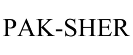 PAK-SHER trademark