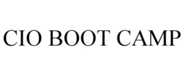 CIO BOOT CAMP trademark