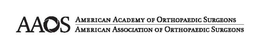 AAOS AMERICAN ACADEMY OF ORTHOPAEDIC SURGEONS AMERICAN ASSOCIATION OF ORTHOPAEDIC SURGEONS trademark