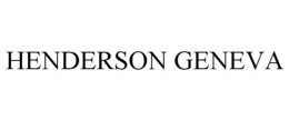 HENDERSON GENEVA trademark