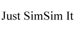 JUST SIMSIM IT trademark