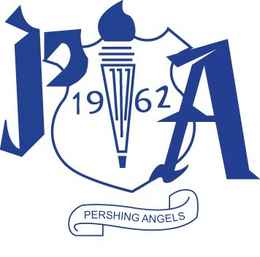P A 19 62 PERSHING ANGELS trademark