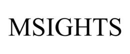 MSIGHTS trademark