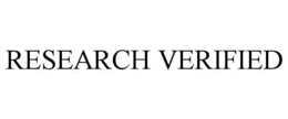 RESEARCH VERIFIED trademark