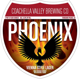COACHELLA VALLEY BREWING CO PHOENIX VIENNA STYLE LAGER trademark
