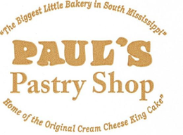 PAUL'S PASTRY SHOP "THE BIGGEST LITTLE BAKERY IN SOUTH MISSISSIPPI" HOME OF THE ORGINIAL CREAM CHEESE KING CAKE" trademark