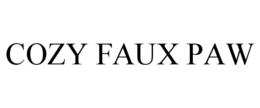 COZY FAUX PAW trademark