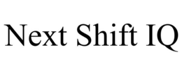 NEXT SHIFT IQ trademark