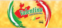 VALENTINA SALSA EN POLVO COST. NET. 140G trademark