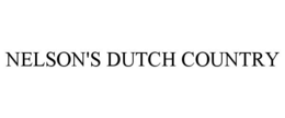 NELSON'S DUTCH COUNTRY trademark