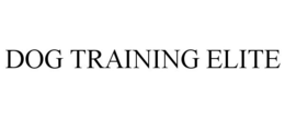 DOG TRAINING ELITE trademark