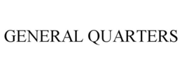 GENERAL QUARTERS trademark