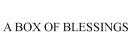 A BOX OF BLESSINGS trademark