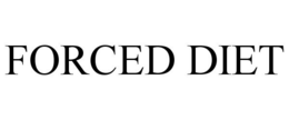 FORCED DIET trademark