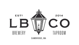 EST 2014 L B CO CAMBRIDGE, MA BREWERY TAPROOM CAMBRIDGE, MA trademark