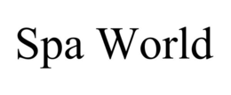 SPA WORLD trademark
