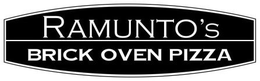 RAMUNTO'S BRICK OVEN PIZZA trademark
