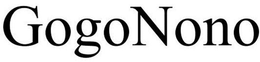 GOGONONO trademark