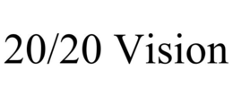 20/20 VISION trademark