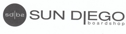 SDBS SUN DIEGO BOARDSHOP trademark
