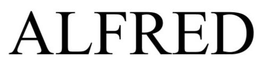ALFRED trademark