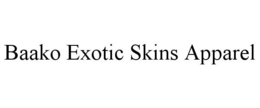 BAAKO EXOTIC SKINS APPAREL trademark