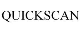 QUICKSCAN trademark