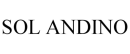 SOL ANDINO trademark