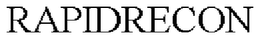RAPIDRECON trademark